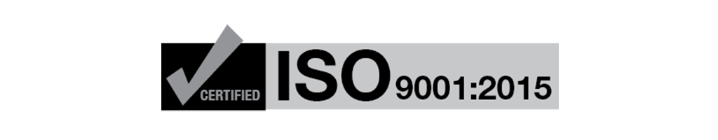 ISO 9001:2015 quality management certification logo