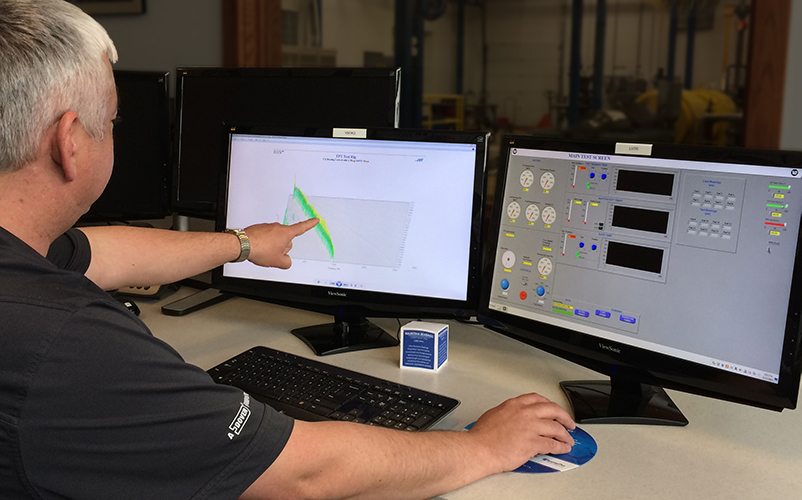 Automated commissioning for active magnetic bearing systems