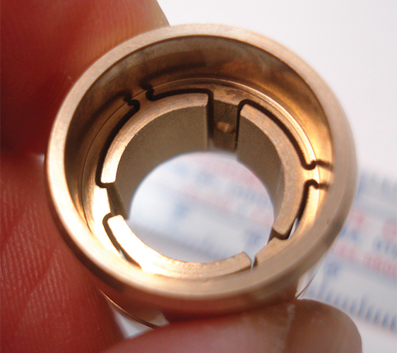 10mm Flexure Pivot tilt pad journal bearing