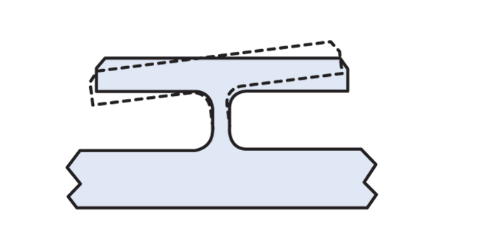 Diagram of Flexure Pivot thrust pad design