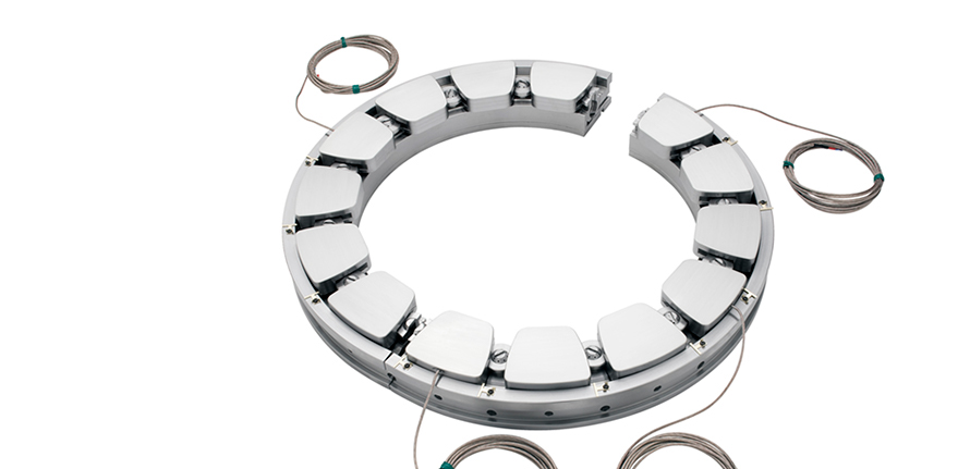 Tilt pad thrust bearing with instrumentation