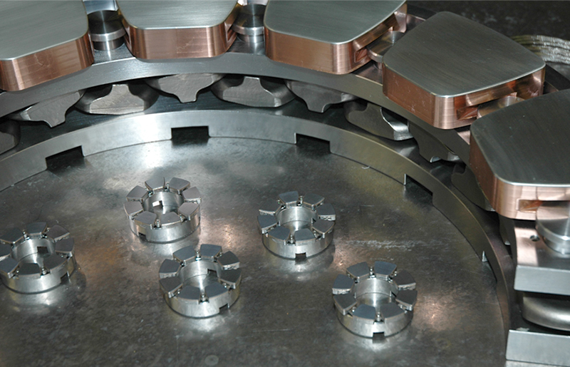 Small polymer-lined tilt pad thrust bearings with large equalized tilt pad thrust bearing