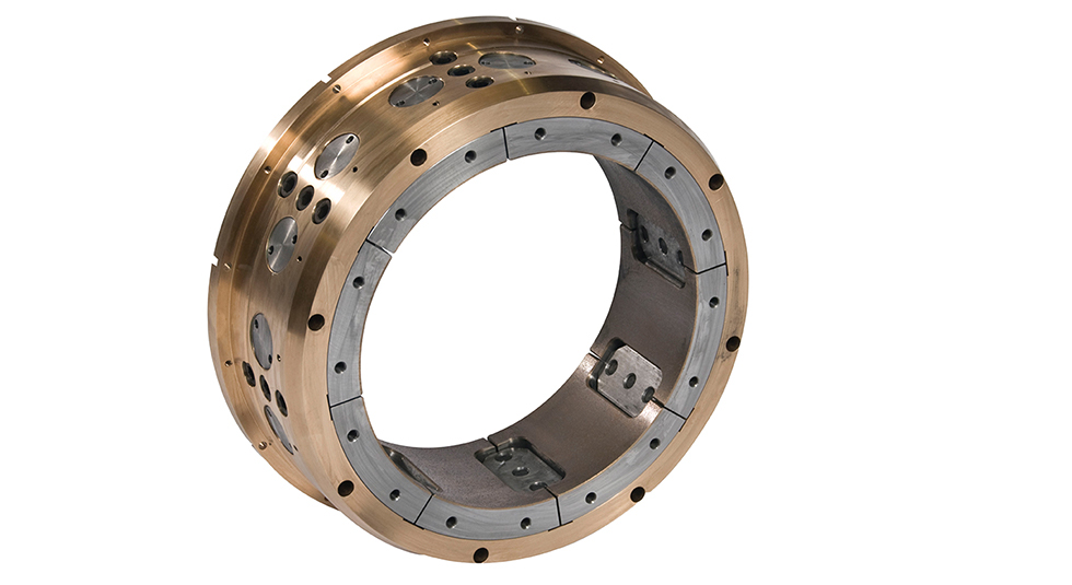 RDS auxiliary bearing for AMB system - Rotor Delevitation System